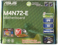 Обзор материнской платы ASUS M4N72-E