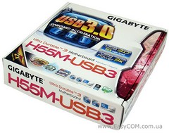 Экспресс-обзор материнской платы GIGABYTE GA-H55M-USB3