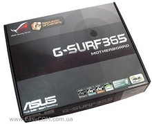 Обзор материнской платы ASUS G-SURF365