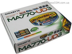 Экспресс-обзор материнской платы GIGABYTE GA-MA770-UD3 rev.2.0