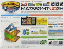 Обзор материнской платы GIGABYTE GA-MA785GMT-UD2H