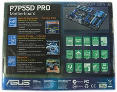 Обзор и тестирование материнской платы ASUS P7P55D PRO
