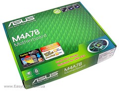 Обзор материнской платы ASUS M4A78