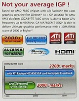 Обзор материнской платы GIGABYTE GA-MA785GMT-UD2H