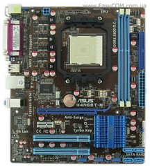 Обзор материнской платы ASUS M4N68T-M для Socket AM3