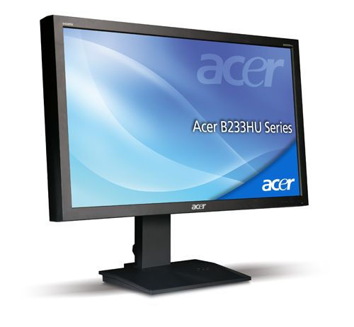 Компания Acer представила два новых монитора B243H и B233HU