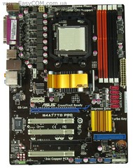 Обзор материнской платы ASUS M4A77TD PRO