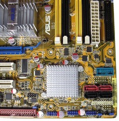 Обзор материнской платы ASUS P5K-VM