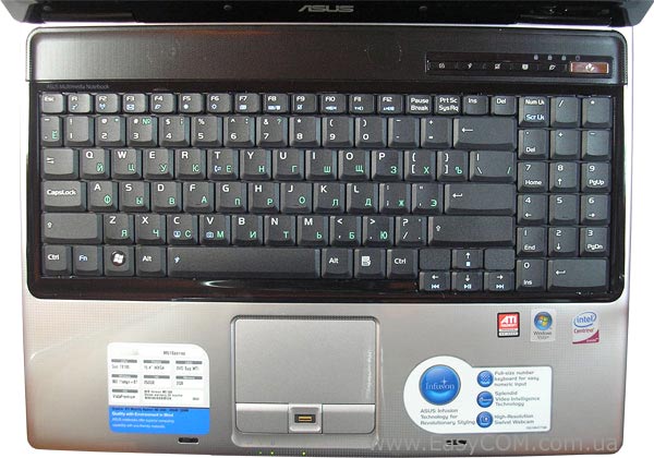 Обзор ноутбука ASUS M51Sr