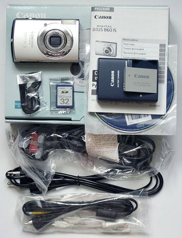 Обзор фотоаппарата Canon Digital IXUS 860IS