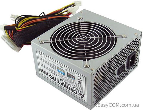 Обзор блока питания CHIEFTEC CTG-500-80P Обзор блока питания CHIEFTEC CTG-500-80P