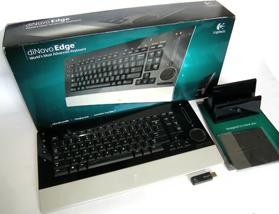 Обзор клавиатуры Logitech diNovo Edge