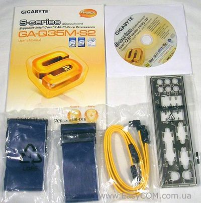Обзор материнской платы GIGABYTE GA-Q35M-S2