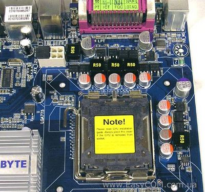 Обзор материнской платы GIGABYTE GA-Q35M-S2