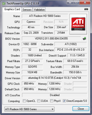 Тестирование видеокарты NVIDIA GeForce GTX 480