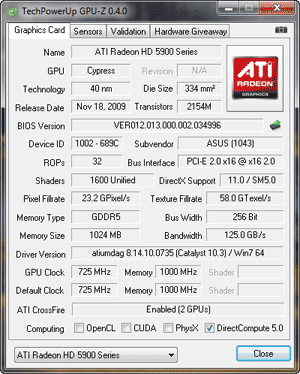 Тестирование видеокарты NVIDIA GeForce GTX 480