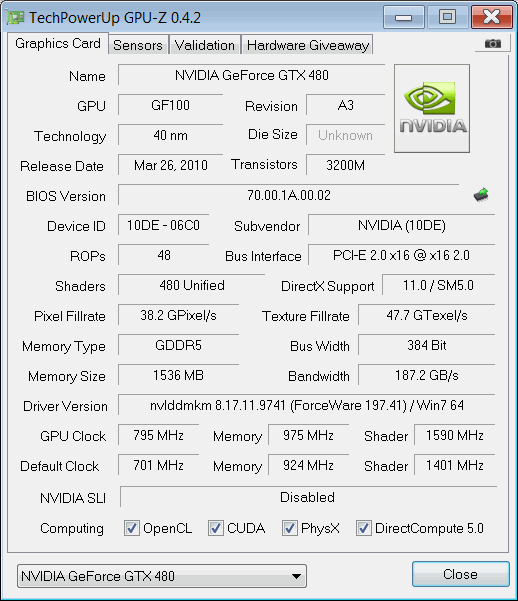 Gigabyte GeForce GTX 470 и GTX 480: битва на поле DirectX 11