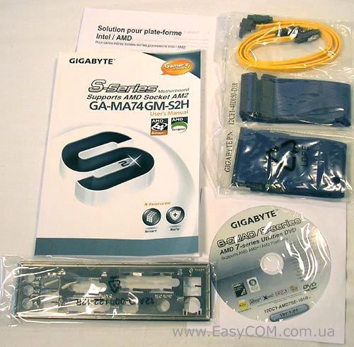 Обзор материнской платы GIGABYTE GA-MA74GM-S2H