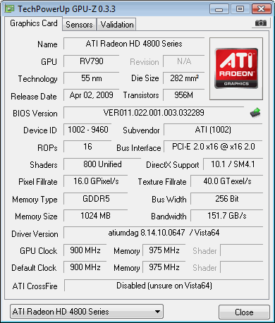 Обзор ATI Radeon HD 4890