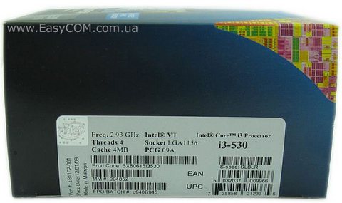 Обзор процессора Intel Core i3-530