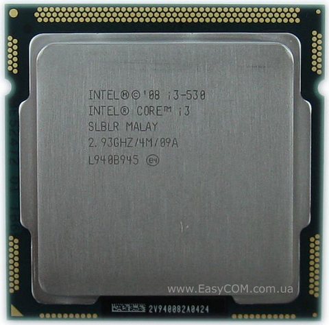 Обзор процессора Intel Core i3-530