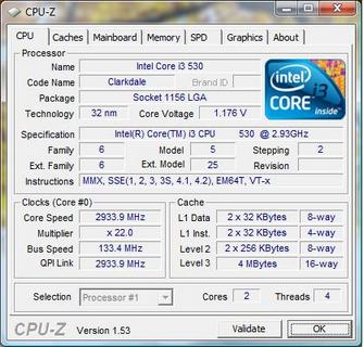 Обзор процессора Intel Core i3-530