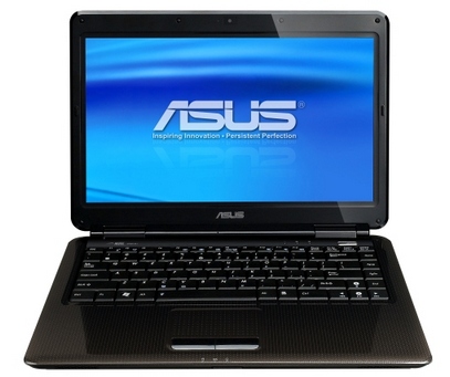 Обзор ноутбука Asus K40