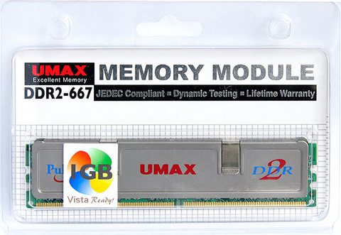 Обзор памяти DDR2-667 UMAX