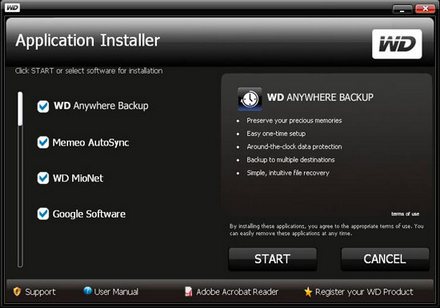 Обзор USB-накопителя Western Digital (WDH2U20000E) My Book Mirror Edition